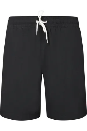 Ralph Lauren Korte broeken, Heren, Zwart, 2Xl, Sneldrogende zwemshorts met elastische tailleband