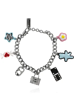 Marc Jacobs Accessoires, Dames, Veelkleurig, ONE Size, Armband met kleurrijke bedels