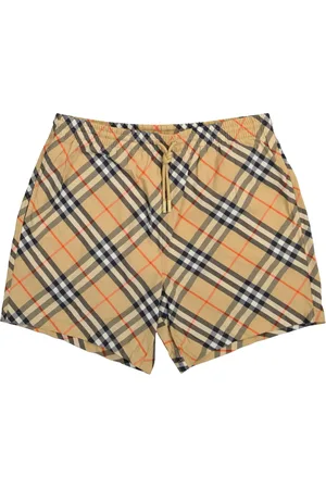 Burberry Korte broeken, Heren, , M, Nylon, Vintage Check Zwemshorts