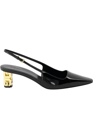 Givenchy Schoenen, Dames, Zwart, 37 EU, Katoen, Zwarte G-Cube Pumps