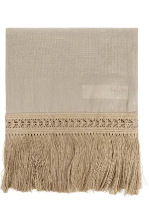Max Mara Accessoires, Dames, , ONE Size, Linnen, Linnen sjaal Grammo