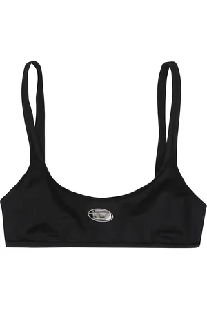 Diesel Badkleding, Dames, Zwart, M, Stijlvolle Bra voor Vrouwen