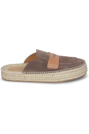 J.W.Anderson Schoenen, Heren, , 44 EU, Suède, Taupe Suède Instap Espadrilles