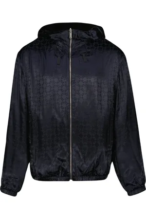 Givenchy Jassen, Heren, Zwart, L, Omkeerbare 4G Print Jas