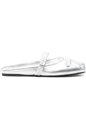Marni Schoenen, Dames, Grijs, 40 EU, Zilveren Sandalen voor Vrouwen
