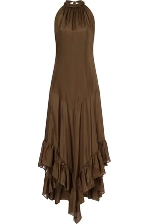 Serafini Kleedjes, Dames, Bruin, S, Bruine Jurken voor Vrouwen