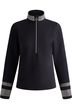 Fusalp Tops, Dames, Zwart, L, Orion Kristal Thermische Laag