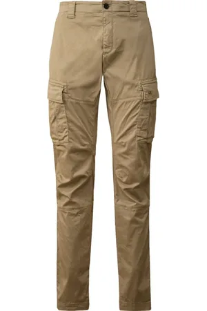 C.P. Company Broeken, Heren, , XL, Vintage Khaki Cargo Broek
