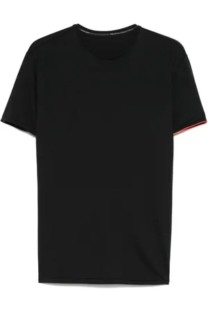RRD Tops, Heren, Zwart, XL, Zwarte Crew Neck T-shirts en Polos