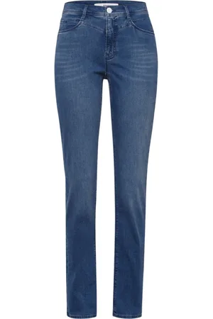Brax Jeans, Dames, Blauw, L, Katoen, Skinny Jeans