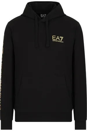 EA7 Sweatshirts & Hoodies, Heren, Zwart, L, Hoodies