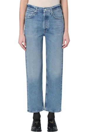 Citizens of Humanity Jeans, Dames, Blauw, W27, Denim, Regular Fit Denim Jeans