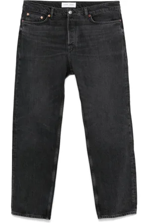 Samsøe Samsøe Jeans, Heren, Zwart, W33, Zwarte Klassieke Vijf Zak Jeans