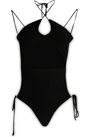 ANDREA ADAMO Tops, Dames, Zwart, S, Stijlvolle sleutelhangers voor strandkleding
