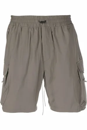 Represent Korte broeken, Heren, Groen, S, Cargo Zak Trekkoord Shorts
