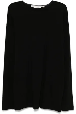 ISABEL BENENATO Tops, Heren, Zwart, S, Zwarte Crew Neck Sweater