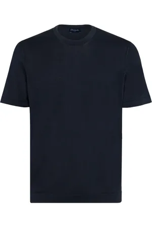 DRUMOHR Tops, Heren, Blauw, S, T-Shirts
