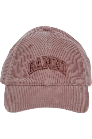 Ganni Accessoires, Dames, Roze, ONE Size, Stijlvolle Hoedaccessoires voor Vrouwen