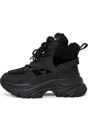 CESARE GASPARI Schoenen, Dames, Zwart, 36 EU, Winter sneakers