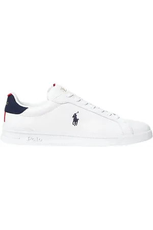 Ralph Lauren Schoenen, Heren, Wit, 42 EU, Lage Sneakers