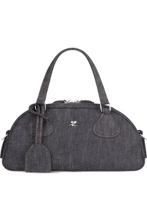 Courrèges Tassen, Dames, Grijs, ONE Size, Grijze tassen met tweewegrits