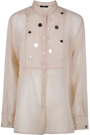 SEVENTY BY SERGIO TEGON Blouses & Shirts, Dames, , L, Natuurlijke Overhemden Collectie