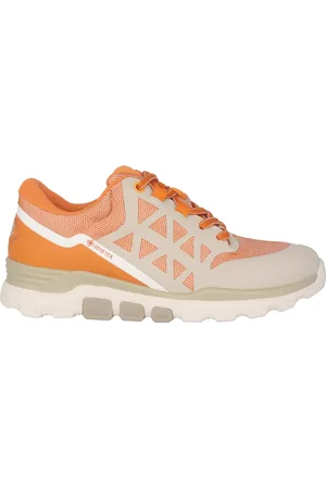 Gabor Schoenen, Dames, Oranje, 37 1/2 EU, Waterdichte Oranje Wandelsneaker voor Vrouwen