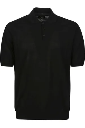 BALLANTYNE Tops, Heren, Zwart, 2Xl, Katoen, Polo Shirts