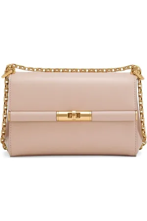 Dolce & Gabbana Tassen, Dames, , ONE Size, Leer, Metalen Sluiting Crossbody Tassen Collectie