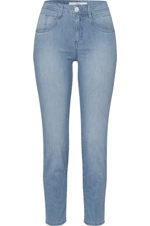 Brax Jeans, Dames, Blauw, XL, Katoen, Style Shakira S Skinny Fit Dames Jeans