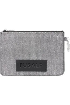 Fusalp Tassen, Dames, Grijs, ONE Size, Leer, Wallets & Cardholders