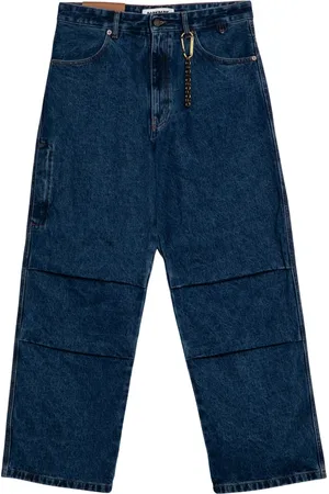 DARKPARK Jeans, Heren, Blauw, W33, Denim, Regular Fit Denim Jeans