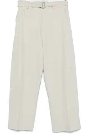 STUDIO NICHOLSON Broeken, Heren, , XL, Riem Taille Knoopbroek