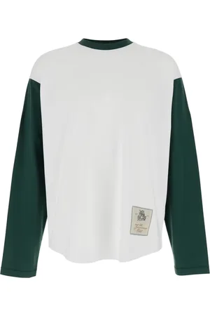 Jacquemus Tops, Heren, Veelkleurig, S, Katoen, Multikleur Sweater Baseball Longsleeve Top