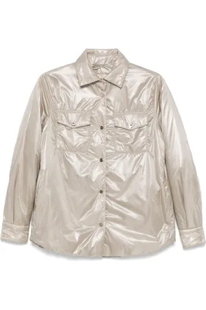 HERNO Jassen, Dames, , XS, Roomkleurige Jassen voor Stijlvolle Outfits