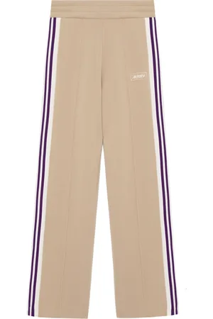 Autry Broeken, Dames, , S, Gestreepte Zijdelingse Split Broek