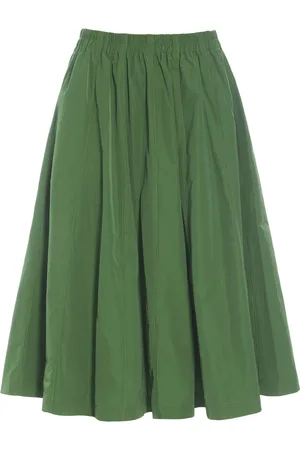 Bitte Kai Rand Rokken, Dames, Groen, M, Poplin Rok Fukkura Strepen Groen