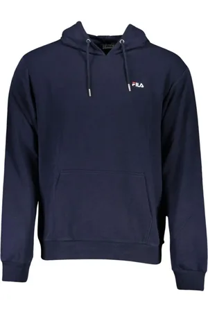 Fila Sweatshirts & Hoodies, Heren, Blauw, M, Katoen, Hoodies
