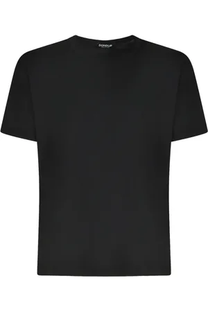 Dondup Tops, Heren, Zwart, XL, Stijlvolle T-shirts en Polos Collectie