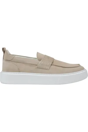 Antony Morato Schoenen, Heren, , 44 EU, Leer, Leren Mocassin met Rubberen Zool