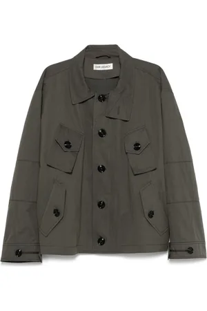 OUR LEGACY Jassen, Heren, Grijs, M, Katoen, Servicejas voor stijlvolle outfits