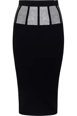 Elisabetta Franchi Rokken, Dames, Zwart, S, Stijlvolle Modellen Collectie