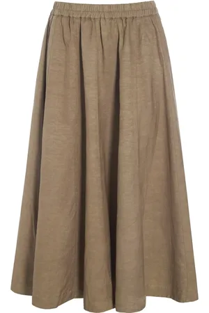 Bitte Kai Rand Rokken, Dames, , L, Wijdvallende Nutmeg Rok Kumamoto Model