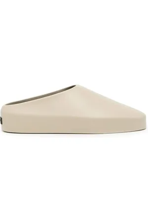FEAR OF GOD Schoenen, Heren, , 42 EU, Taupe Slip-On Sneakers met Logo Zool