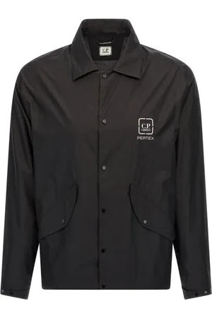 C.P. Company Jassen, Heren, Zwart, XL, Zwarte Overshirt The Metropolis Series