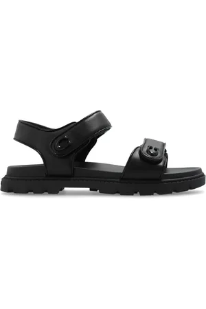 Coach Schoenen, Dames, Zwart, 40 EU, Leer, Brynn sandalen
