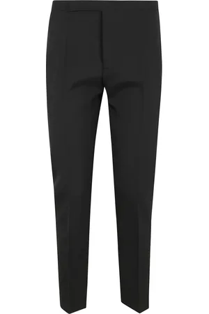 SAPIO Broeken, Dames, Zwart, M, Slim Mohair Broek