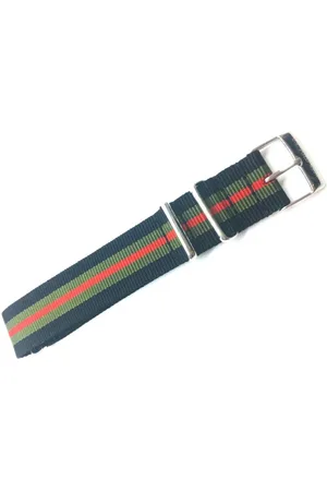 U.S. Polo Assn. Accessoires, Heren, Groen, ONE Size, Groene textiel herenhorloge Model Up 140302Ac