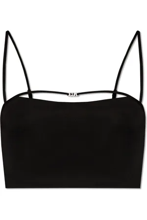 Dsquared2 Tops, Dames, Zwart, M, Crop top