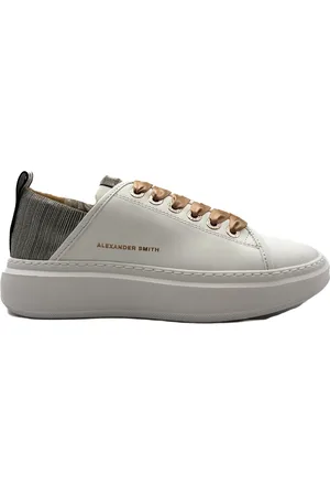 Alexander Smith Schoenen, Dames, Wit, 37 EU, Witte Sneakers Model Wenbley Collectie
